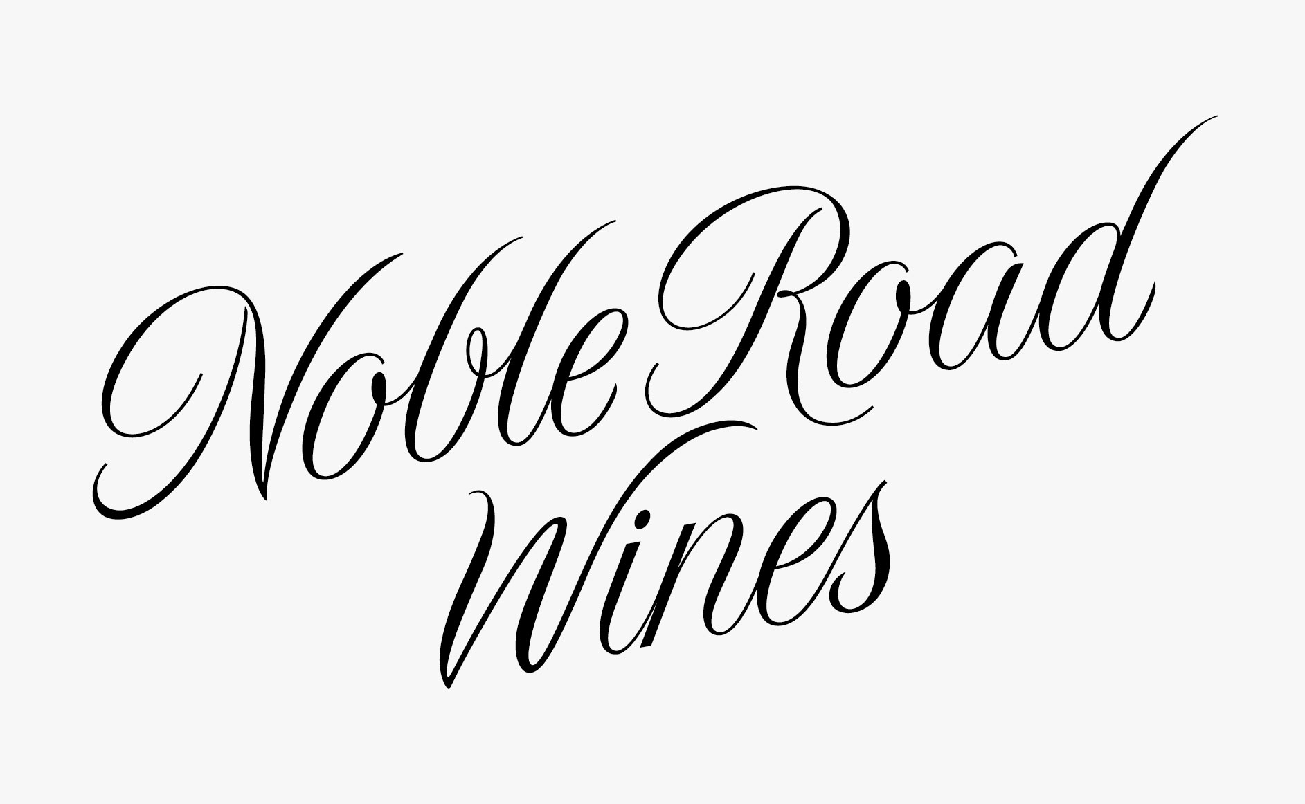 noble road wines - keith morris lettering artist
